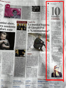 Il Messaggero 22.10.2022