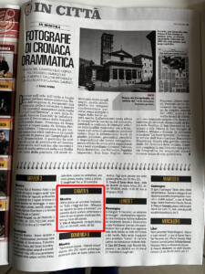 TROVAROMA 3 NOVEMBRE