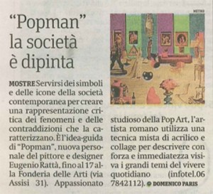 Metro Roma Popman 