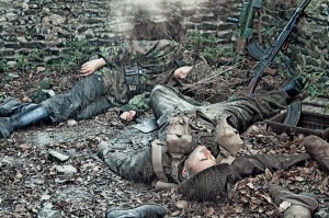 Sergio SechiLa battaglia di Caen (con la collaborazione dell' associazione: Noi soldati al fronte 43-45)Stampa FineArt a pigmenti - cm 150x100 - € 500